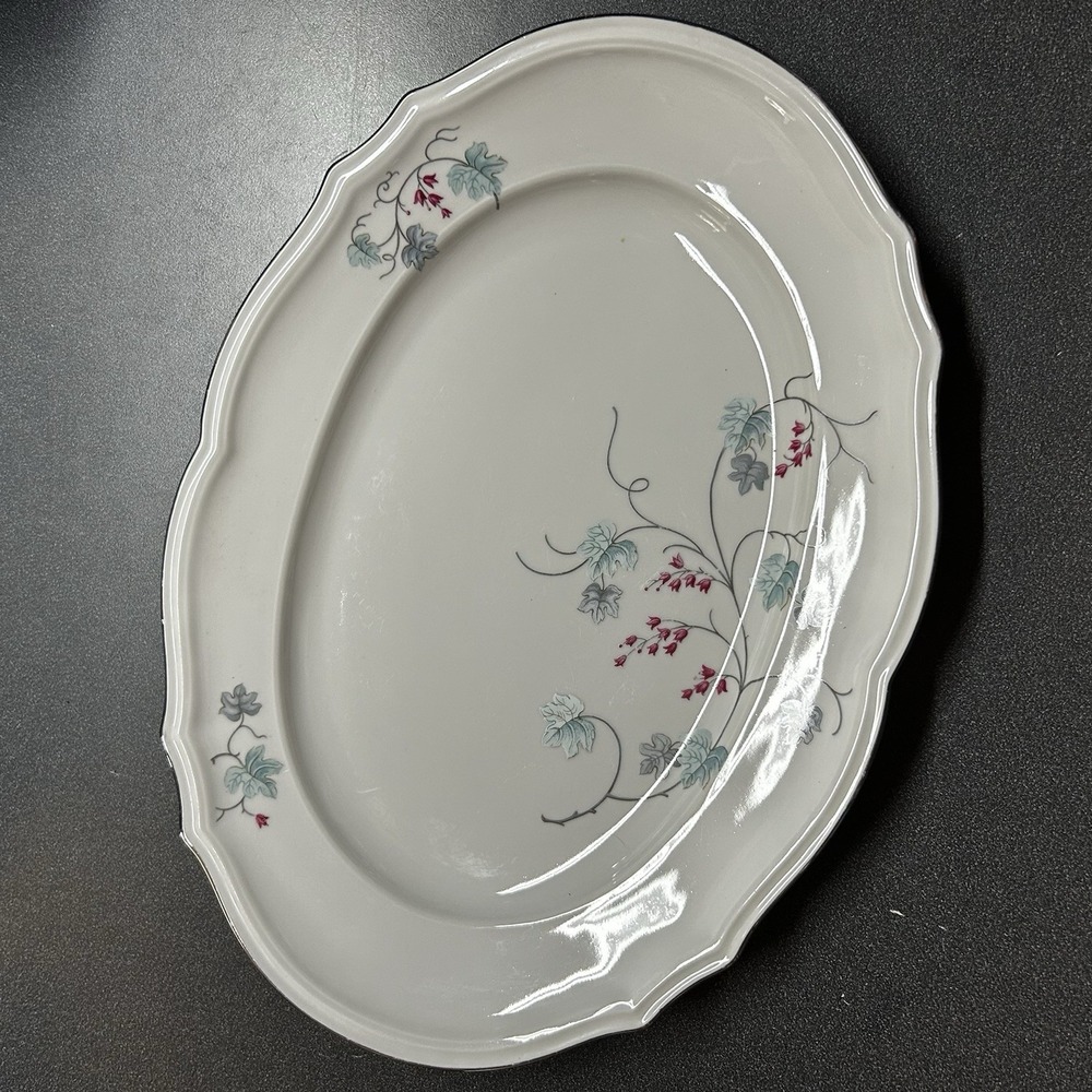 BARONET China SANDRA Germany Bavaria Oval Serving Platter Cottage Core Grandmas
